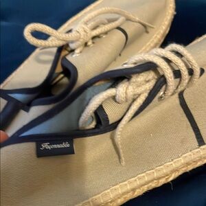 Faconnable Beige Espadrille Shoes